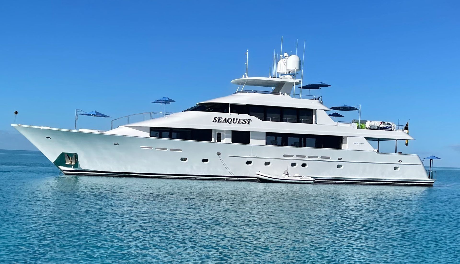 SEAQUEST yacht for sale (Westport, 39.62m, 2005)